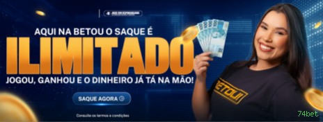 Imagem promocional do cadastro da 74bet